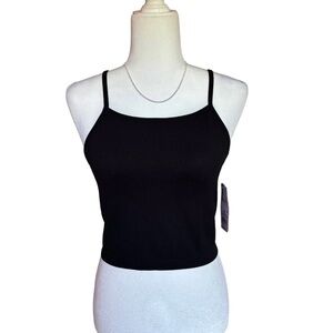 Wild Fable Classic Fitted Ribbed Black Tank Top NWT Sizes L and XXL Available